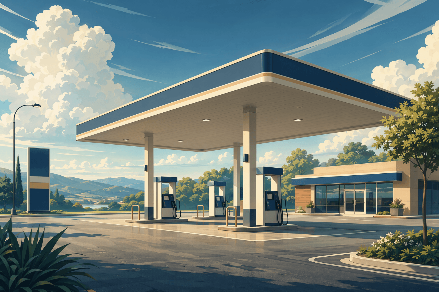 Gas prices - illustration, Jake Team LLC
