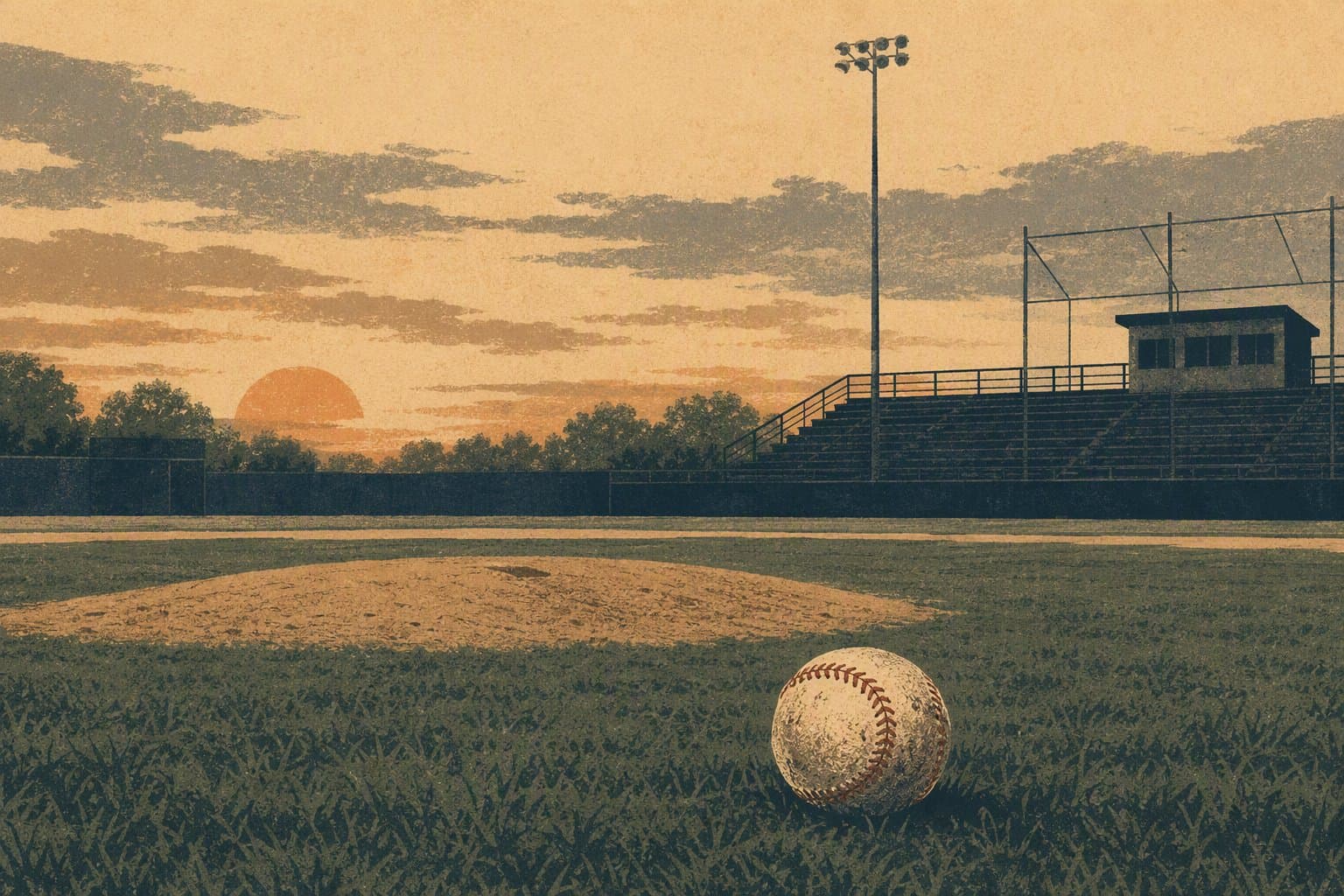 Baseball Loss - illustration, Jake Team LLC