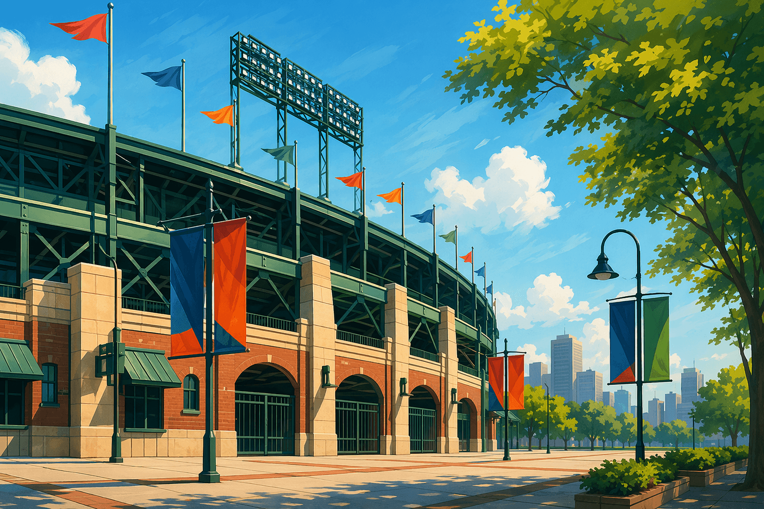 Baseball Game - illustration, Jake Team LLC
