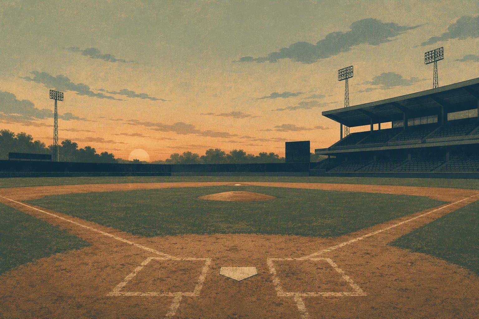 Baseball Game - illustration, Jake Team LLC
