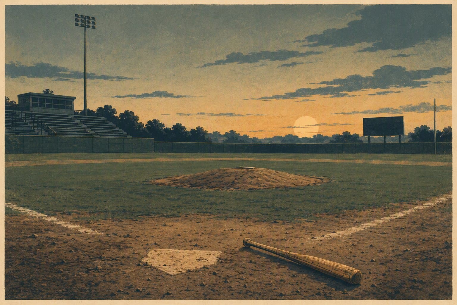 Baseball Loss - illustration, Jake Team LLC