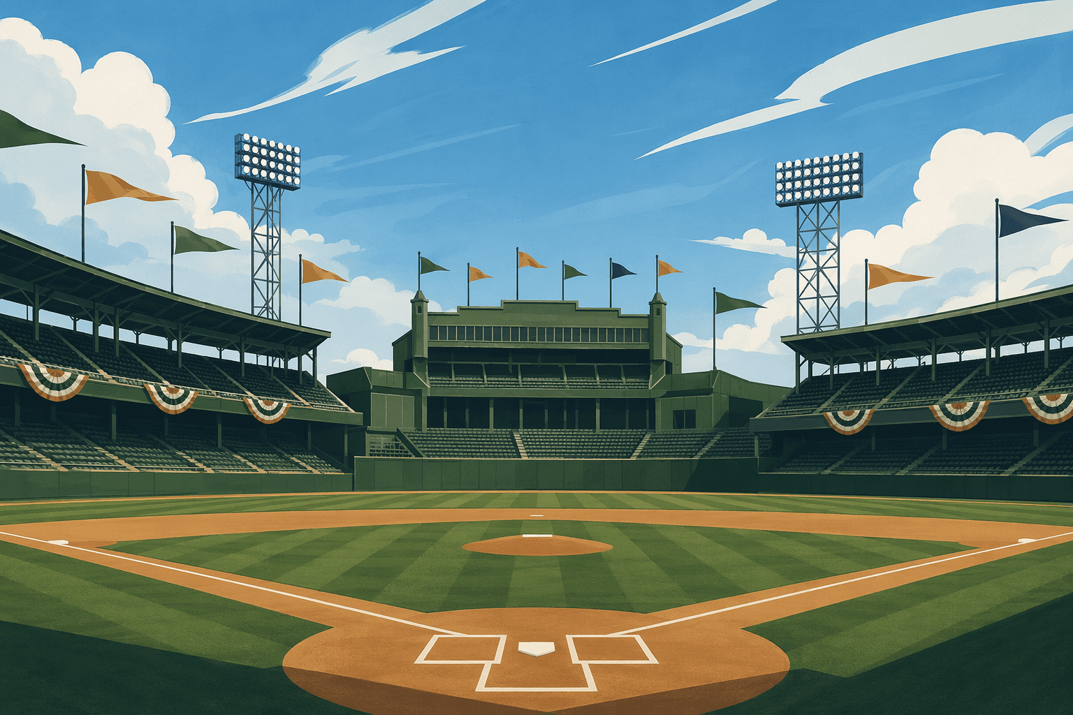 Baseball game day - illustration, Jake Team LLC