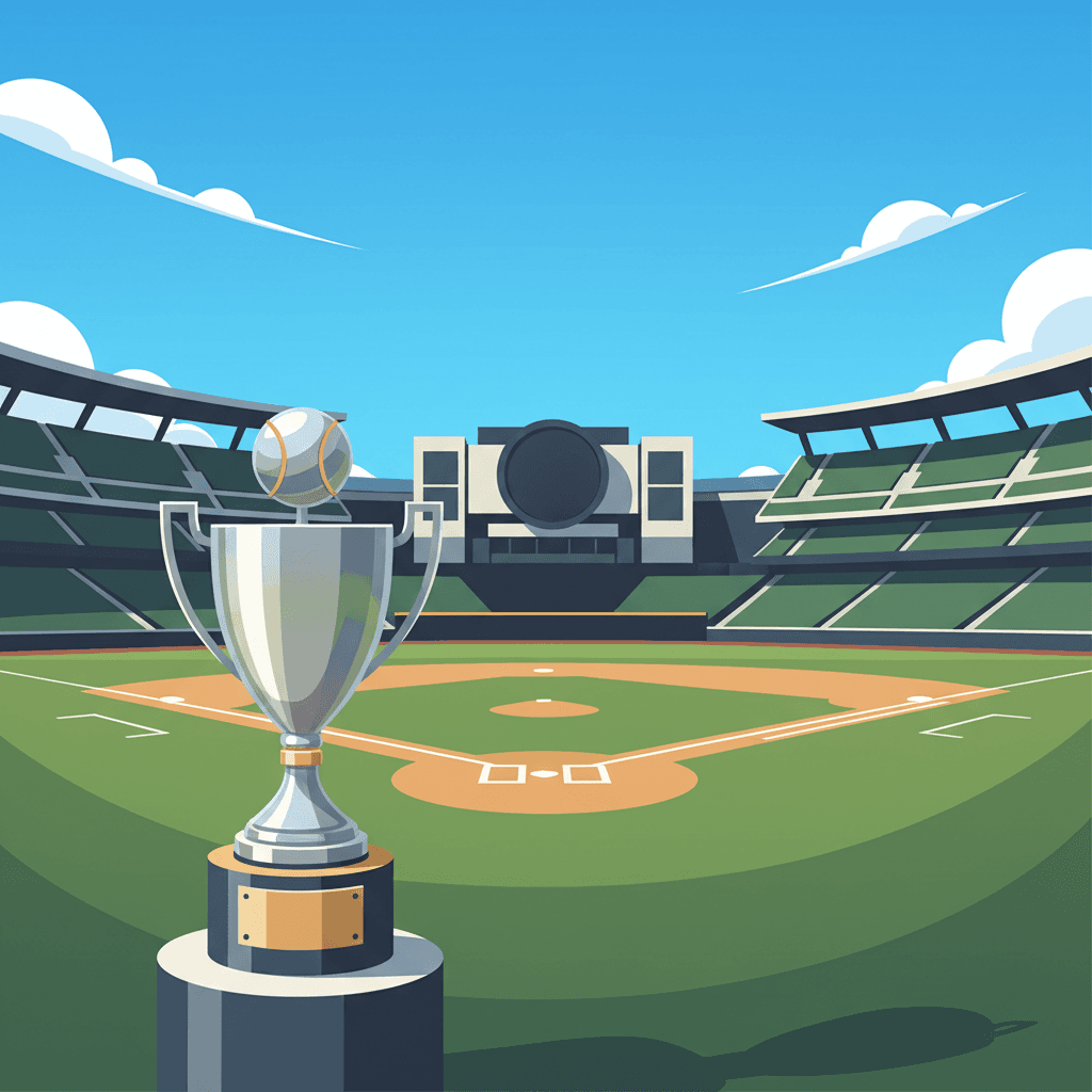 Baseball Victory - illustration, Jake Team LLC