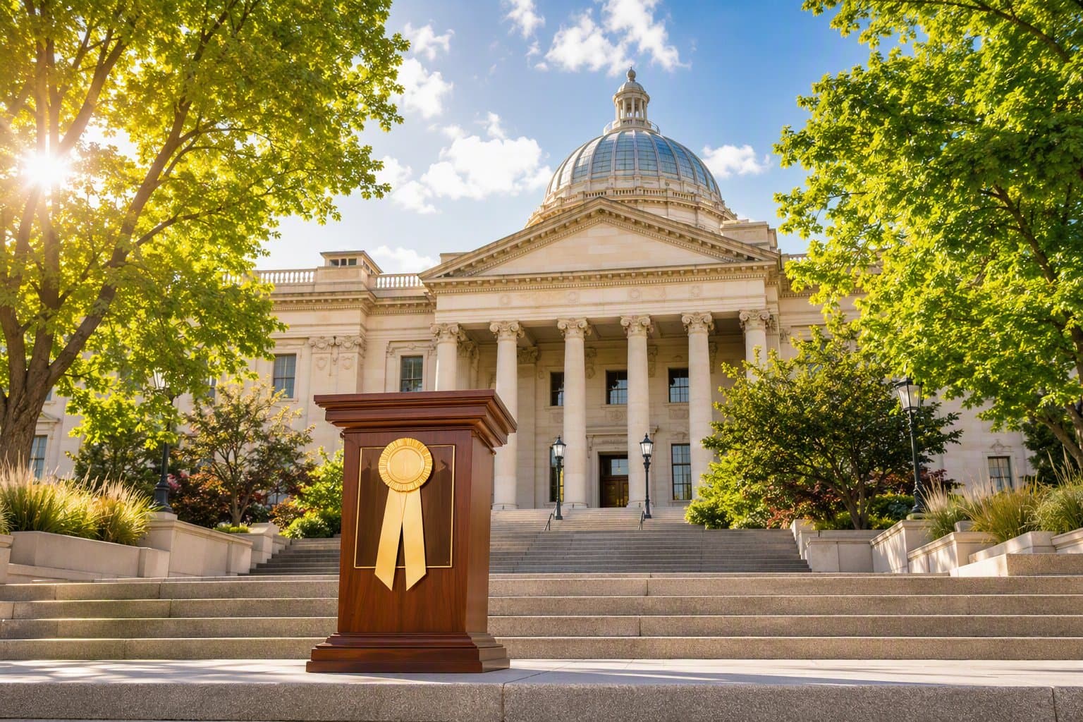 Saratoga Civic Anniversary - illustration, Jake Team LLC