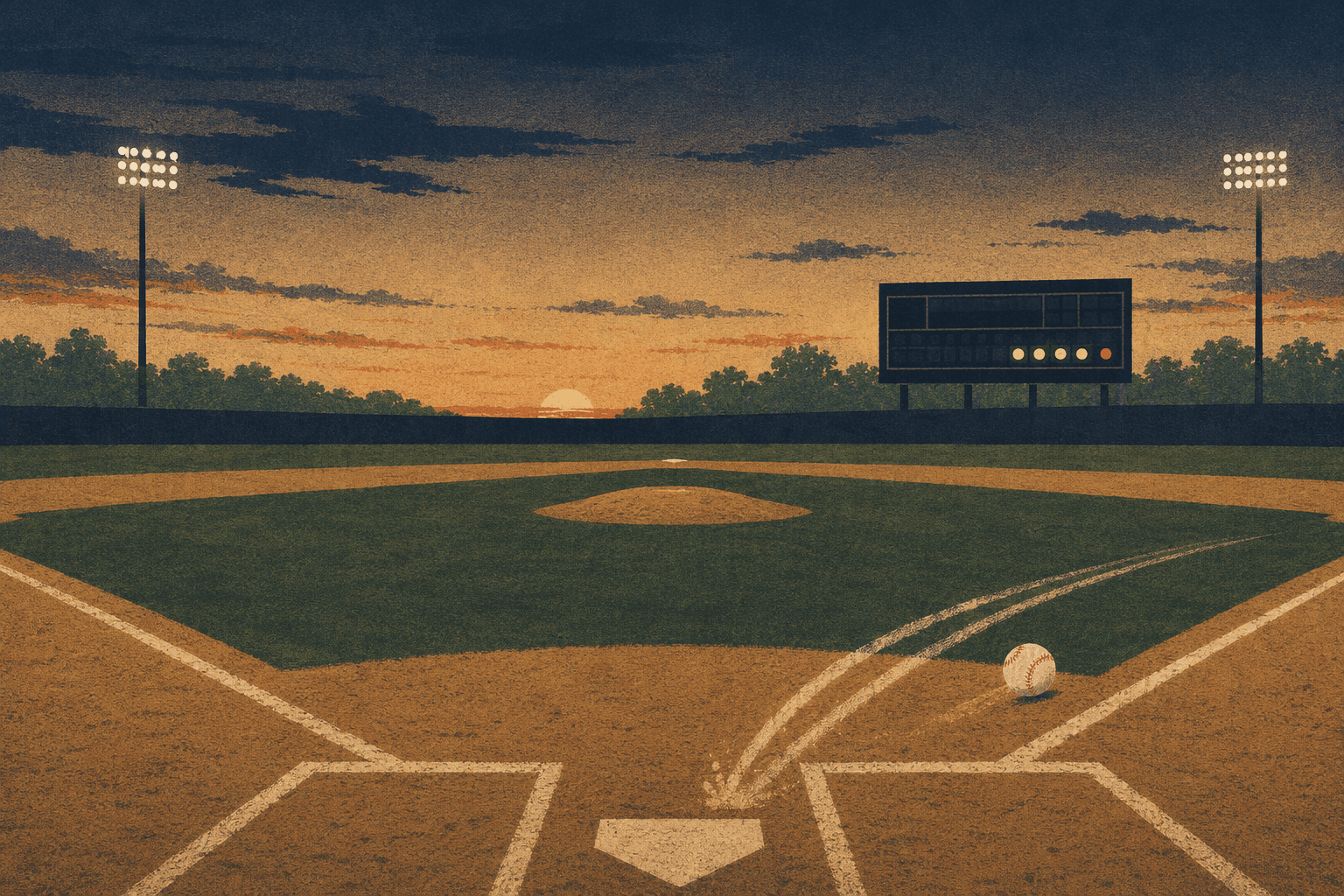 Late Rally - illustration, Jake Team LLC