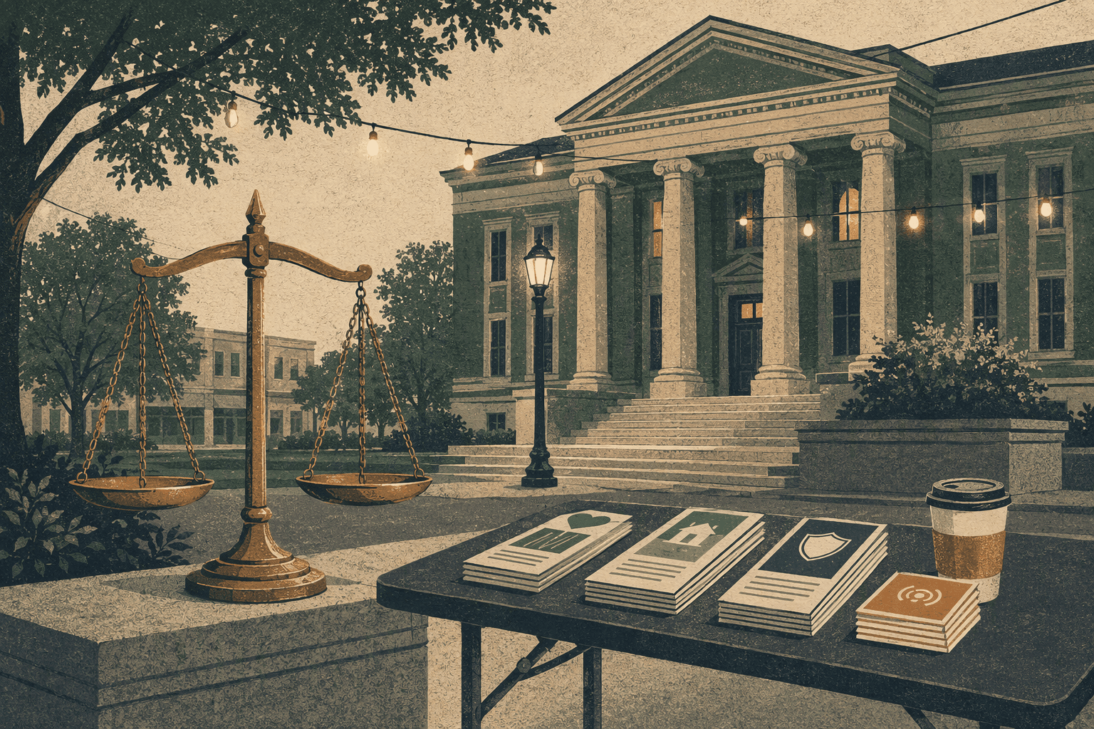 Community Policing - illustration, Jake Team LLC