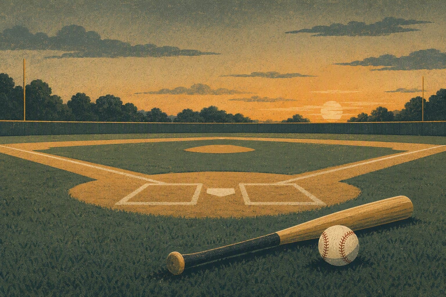 Baseball Slugfest - illustration, Jake Team LLC