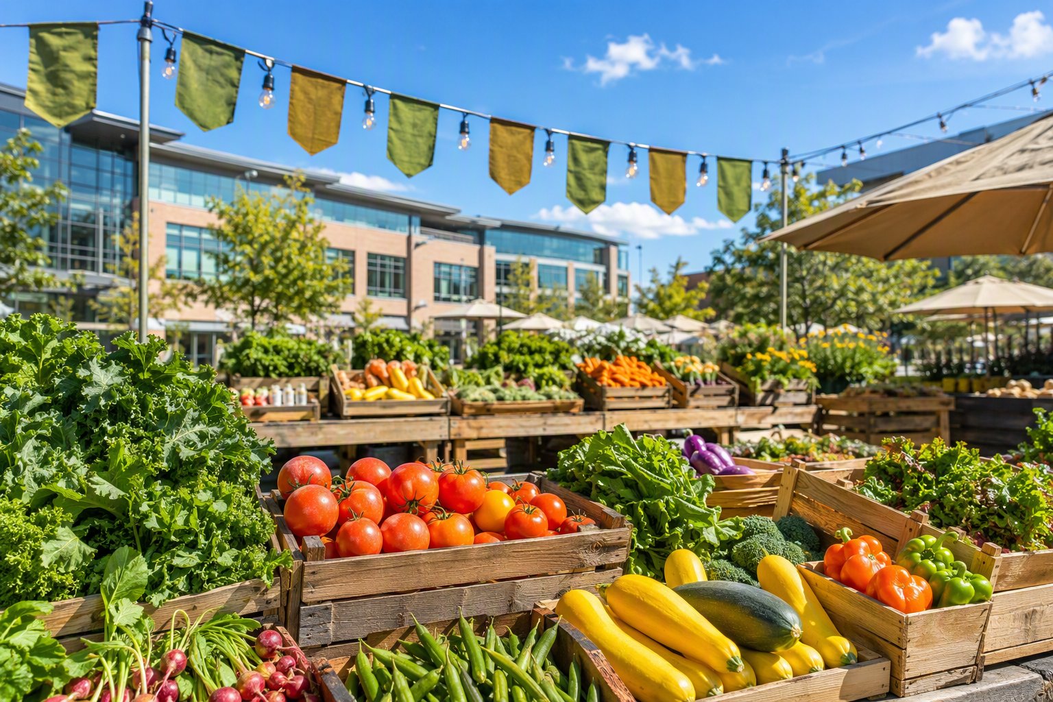Farmers Market - illustration, Jake Team LLC